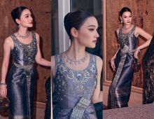 เดียร์น่า ทำถึงมาก! ใส่ชุดไทยพระราชนิยม อวดสายตาชาวโลก
