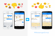 Facebook Messenger ได้ปรับการแสดง emoji ใหม่ ทุกแพลตฟอร์มแล้ว!